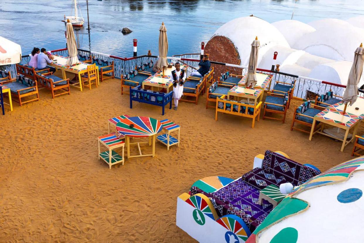 Onaty Ka Guest House Aswan Bagian luar foto